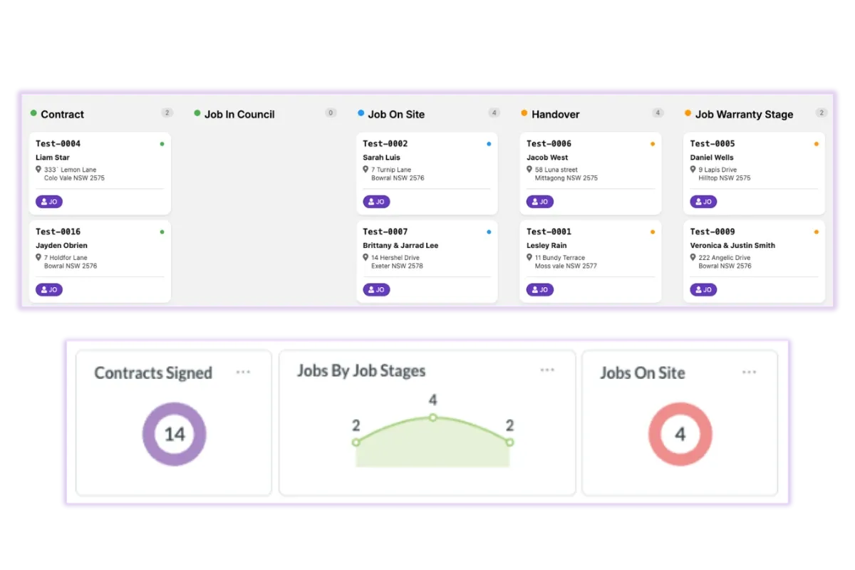 Job Management screenshot